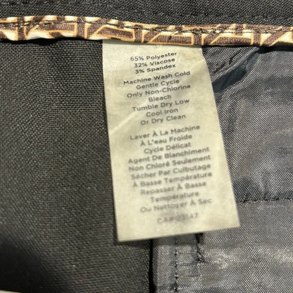 TALBOTS SZ 18 Straight Leg Unlined Classic Capsule Wardrobe Trousers Pants NEW - Picture 9 of 9